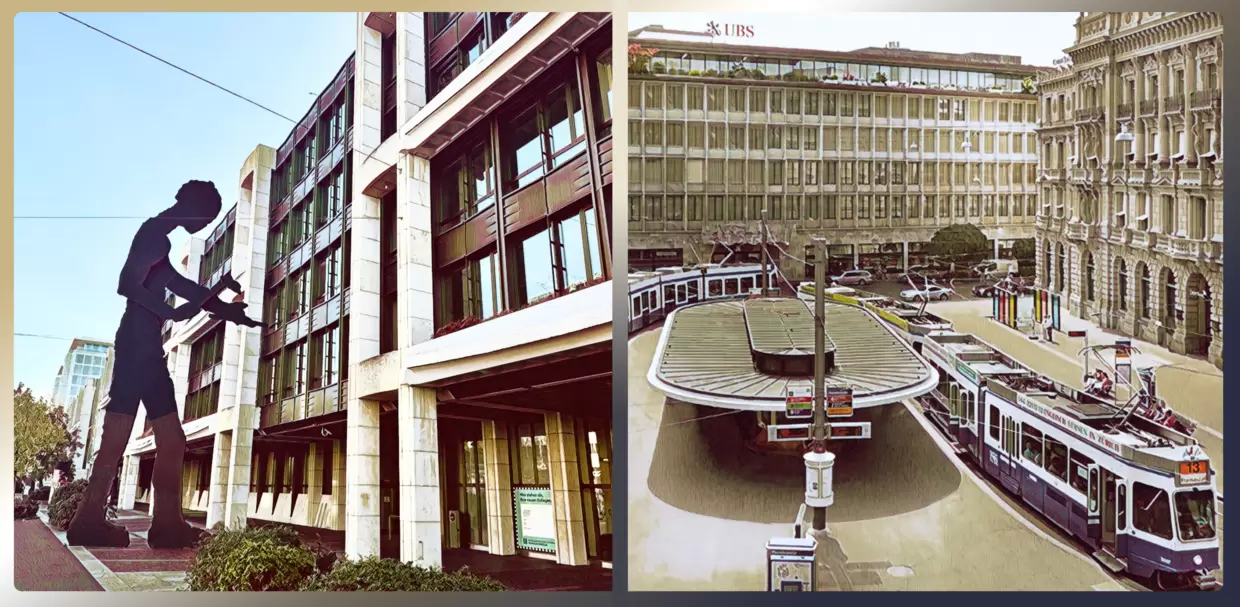 Gigant Swiss Consulting AG offices in Zurich and Basel Collage of two office locations of Gigant Swiss: Basel office and Zurich office